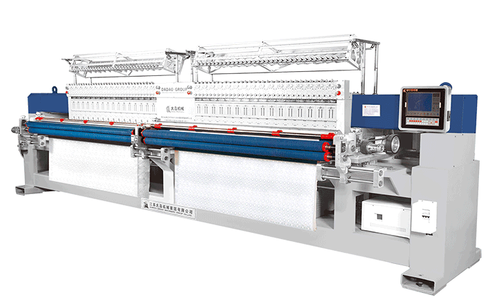 GDD-5-2 High Speed Quilting Embroidery Machine (Double Roller)